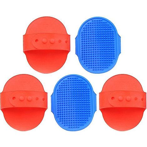 Brosse de nettoyage en caoutchouc pour animaux de compagnie (1/3)