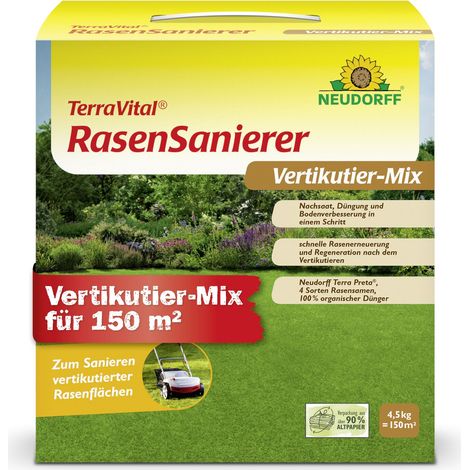 Neudorff TerraVital RasenSanierer, VertikutierMix - 4,5 kg (1/9)