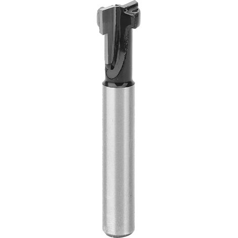 Fraise à bois en alliage dur, queue de 6,35 mm (1/4"), couteau pour trou de serrure 12,7 mm x 12,7 mm, outil de défonçage pour menuiserie (1/5)