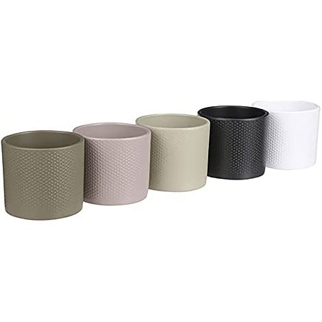 Keramischer Blumentopf era farblich sortiert ø13,5x12,5cm