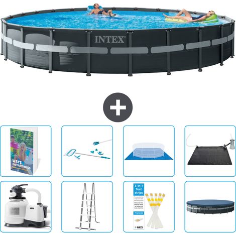 Intex Piscina Ultra XTR Rotonda - 732x132 cm - 9-pezzi  S583 (1/4)