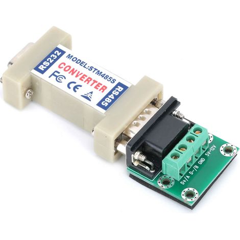 Adaptateur convertisseur série RS232 vers RS485 - Interface de communication de données - Fournitures de réseau (1/5)