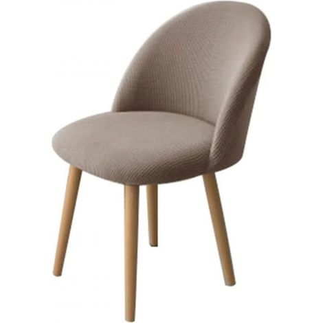 Housse de chaise, élastique, résistante, kaki, 6 x 1 x 5 cm (1/5)