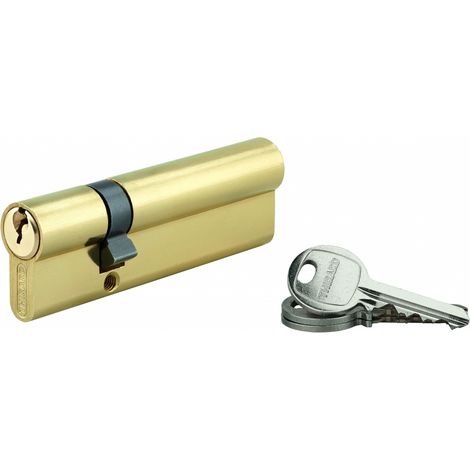 Cilindro europeo SA UNIKEY 30 x 70 mm in ottone, chiave uguale, 3 chiavi - THIRARD