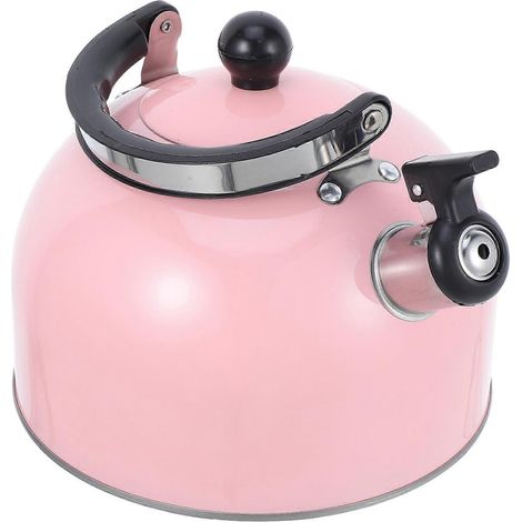 Bouilloire/théière sifflante en acier inoxydable, capacité de 3 litres, avec poignée pliable (1/5)