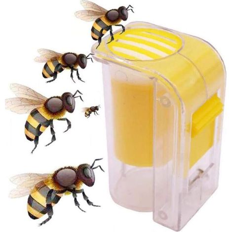 Bouteille Queen Bee avec marqueur à une main, 1 unité, plastique. Un excellent outil pour capturer et marquer les abeilles. - AquaForge (1/5)