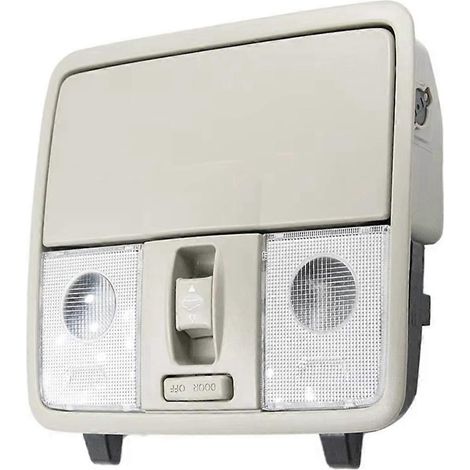 Lampe de plafond de voiture, lampe de lecture, interrupteur de toit ouvrant, étui à lunettes --- (1/5)