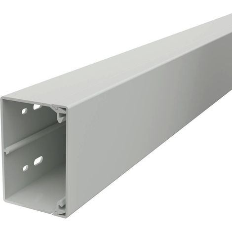 OBO Bettermann Canale da parete e soffitto privo di alogeni 60x90x2000 policarbonato/acrilonitrile-butadiene-stirene bianco p..., 6175415