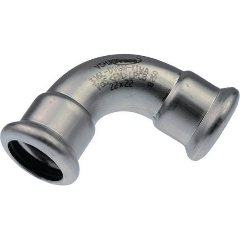 Raccord comap m6190239 inox 28 mm coude 90 degrés