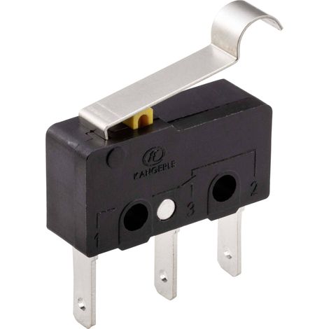 TRU COMPONENTS TC-9122124 Microrupteur 250 V/AC 5 A 1 x On/(On) à rappel 1 pc(s) (1/3)