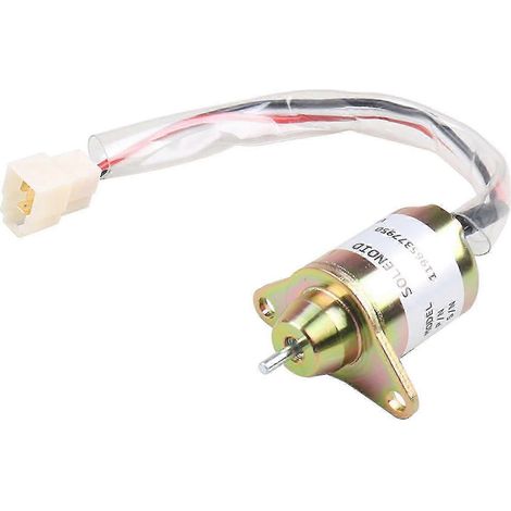 Électrovanne d'arrêt 1503ES-12S5SUC5S 12 V pour 550G, 570LXT, 580 Super L, etc. (1/4)