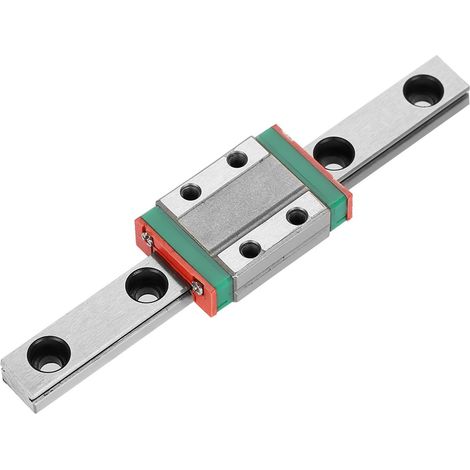 1pc LML9B Miniature Linear Rail Guide Rail 9mm Width   Slide Block (95mm)