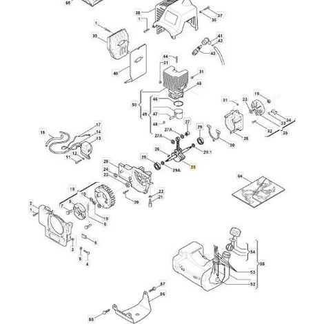 ALBERO MOTORE DC 2130 (5EL) ORIGINALE STIGA - 4251950