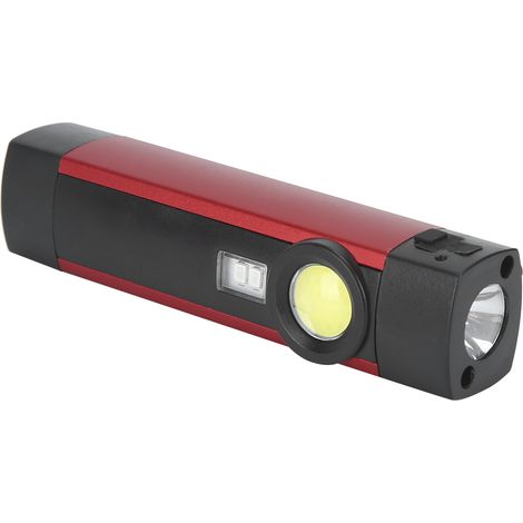 Lampe torche LED COB portable à lumière violette, mini lampe torche magnétique, 4 modes, rechargeable par USB, 5 W (1/5)