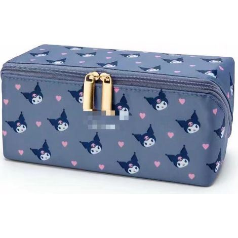 Trousse de maquillage dessin animé mignon, grande capacité, sac de rangement de soins de la peau, pour voyage quotidien, type 5 (1/5)