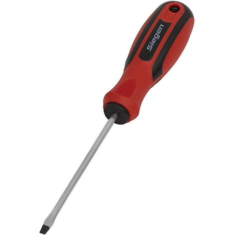 Sealey S01171 Siegen Slotted Screwdriver 3 x 75mm
