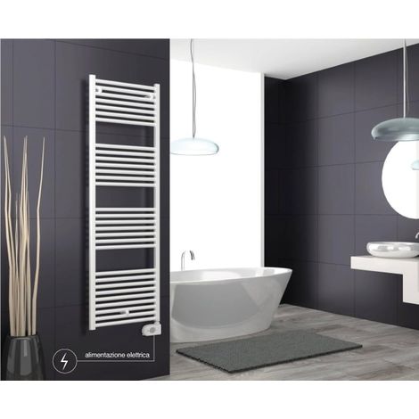 RADIATORE SCALDASALVIETTE ELETTRICO MODELLO LISA BIANCO MM 1160X400 WATT 4000 cordivari