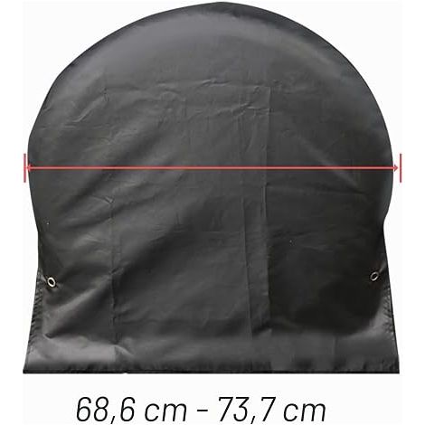 Tire Covers Tire Covers Tire Protector with Hooks and Elastic Cord for RV Trailer Truck RV (1/4)