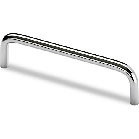 Griff Sulis ø 10 mm, LA 96 mm, Breite 106 mm, Stahl chrom poliert (1/5)
