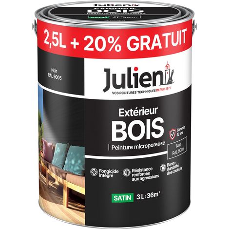 Vernice esterna per legno microporosa 2,5l +20% gratuito - Julien