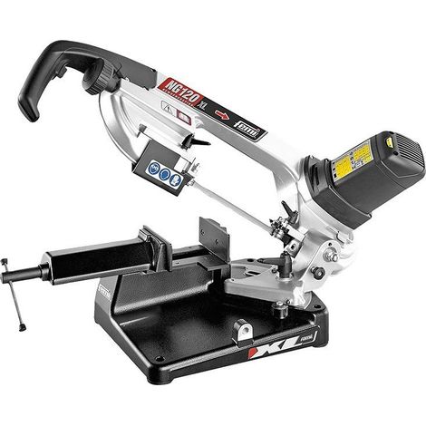 Femi NG120XL Segatrice a Nastro per Metalli 1300W NG System lama 1440 mm taglio 120 mm angolo 0°-60° colore Nero