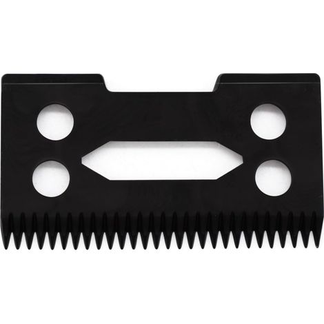 Lame Mobile Céramique en Zircone Réglable de Rechange - Compatible avec Tondeuse à Cheveux 5 Star Super Taper/Magic Clip (Modèles 8504/1919/8148) (Noir, 1)