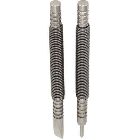 Poinçon à clous sans marteau en acier haute résistance, outil double face automatique pour enfoncer les pointes (1/5)