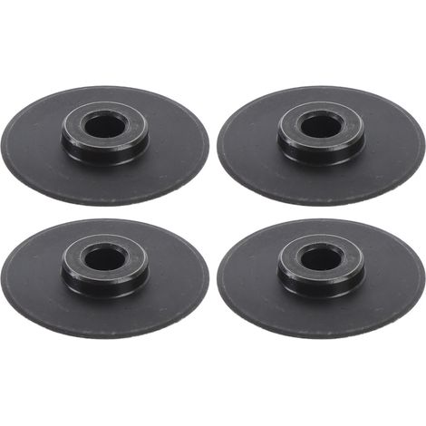 Lot de 4 disques de rechange pour coupe-tubes en acier au manganèse 27 x 6,3 x 5 mm, ultra-fins, pour tubes en cuivre. (1/5)