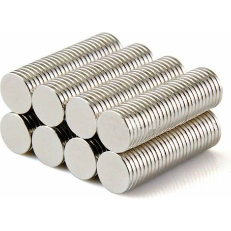 100x Disc Neo néodyme Terres rares Aimants forts Modèles Craft