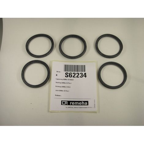 Remeha Guarnizione 60mm (5x), S62234