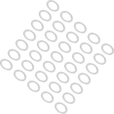 120 Stück Unterlegscheiben aus Edelstahl, flach, 8 mm Innendurchmesser, 11 mm Außendurchmesser, Wartungszubehör 4807-0811-0250 (1/5)