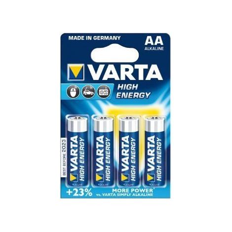 Confezione 4 batteria alcalina 1,5V VARTA LR06
