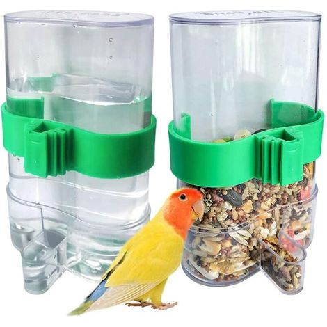 Stücke Automatische Wasserfalle, Vogeltränke, Automatische Futterspender, Automatische Vogeltränke, Vogelfutterspender, für Vogelkäfigzubehör