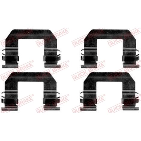 Kit d'accessoires, plaquette de frein à disque Quick Brake 109-1693 KIA