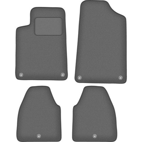 Tapis de sol graphite pour Citroën C6 berline (2005-2012) (1/5)