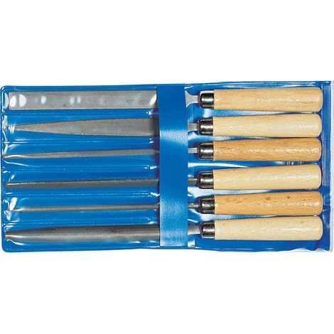 Gedore 6771910 8728 - GEDORE - Serie di lime per meccanica, 6 pezzi 1 KIT (1/5)