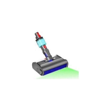 Brosse lavante pour Dyson V7 V8 V10 V11 V15 – Tête de balai électrique à récurer humide et sec – Nettoyage efficace des sols durs (1/5)