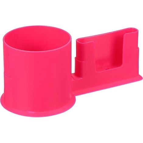 Becherhalter für Paddleboard, Getränke- und Handyhalterung für Kajak, universelles tragbares Paddleboard-Zubehör für Becher und Wasserflasche, Pink (1/5)