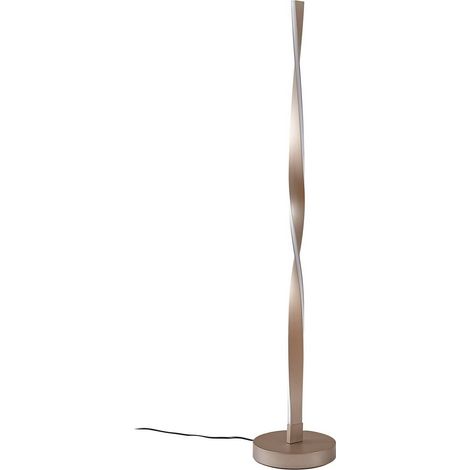 LED Stehlampe "Jaren" aus Metall für Wohnzimmer & Esszimmer von Lindby