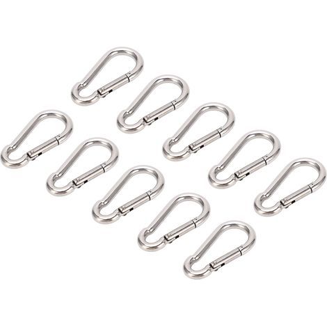 10 Crochets en Acier Inoxydable 304 pour Suspension Mangeoire Oiseaux, Fixation Jardin 5MM (1/5)