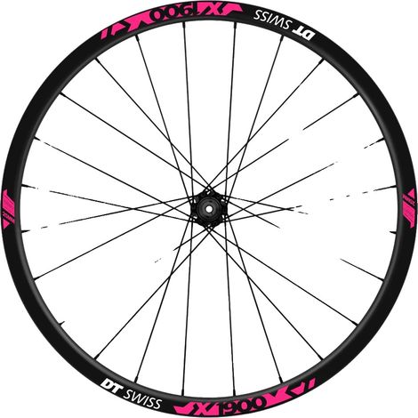Adesivi personalizzabili per cerchi, realizzati in vinile resistente, rosa neon (1/2)