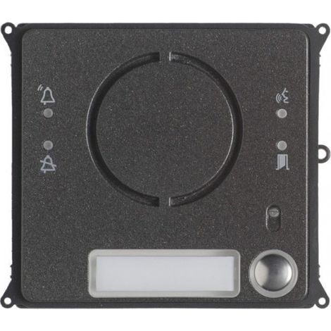 Façade pour module audio avec bouton simple CAME 60020610 (1/2)