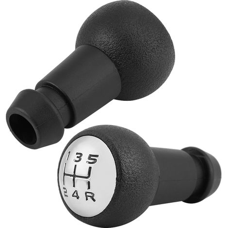 Pommeau de levier de vitesse 5 rapports pour Peugeot 307 308 408 2008 206 207 208 301 3008 (1/5)