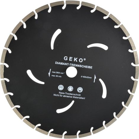 Geko Disco diamantata lama nera 400 mm di diametro