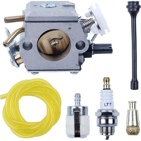Tuyau de Ligne de Filtre à Carburant pour Carburateur Husqvarna 362 365 371 372 372XP Tronçonneuse avec Bougie de Rechange (1/5)