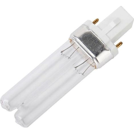 Lampe UV stérilisatrice UV 110/220 V, culot G23, 5 W, pour aquarium