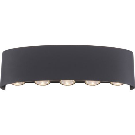 Applique esterna antracite LED 8W 3000K IP54 CARLO Paul Neuhaus (1/5)