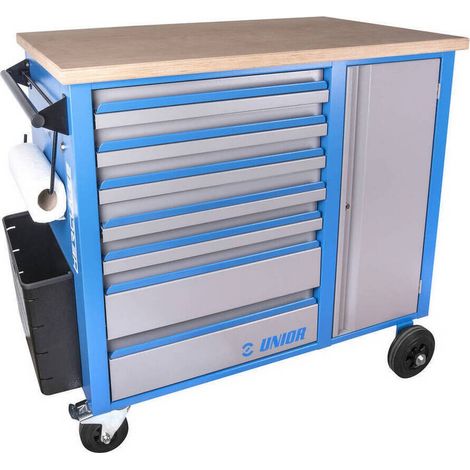 Coffre à outils Unior hercules 133 litres 7 tiroirs (1/2)