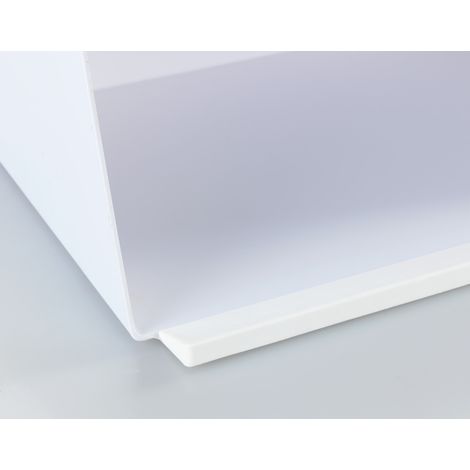 Wenko Scatola per il pane con coperchio in bambù Kubo bianco, contenitore per il pane, con coperchio tagliere in bambù, Plastica - Bambù, 35x20,5x26 cm, marrone (1/5)