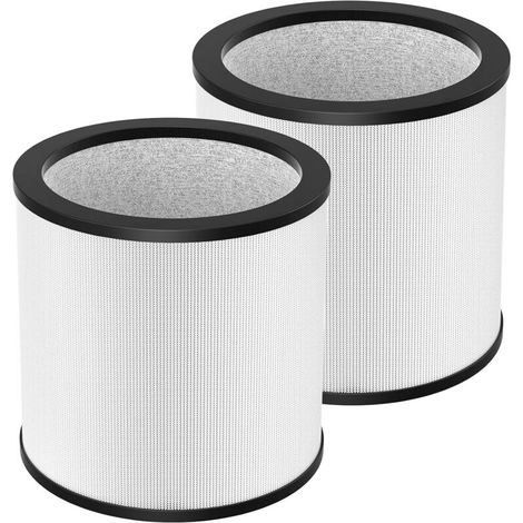 Replacement True HEPA filter TP01 compatible with Dyson Tower Purifier Pure Cool Link models TP01, TP02, TP03, AM11, BP01, compare to part number 968126-03, pack of 2 (1/4)